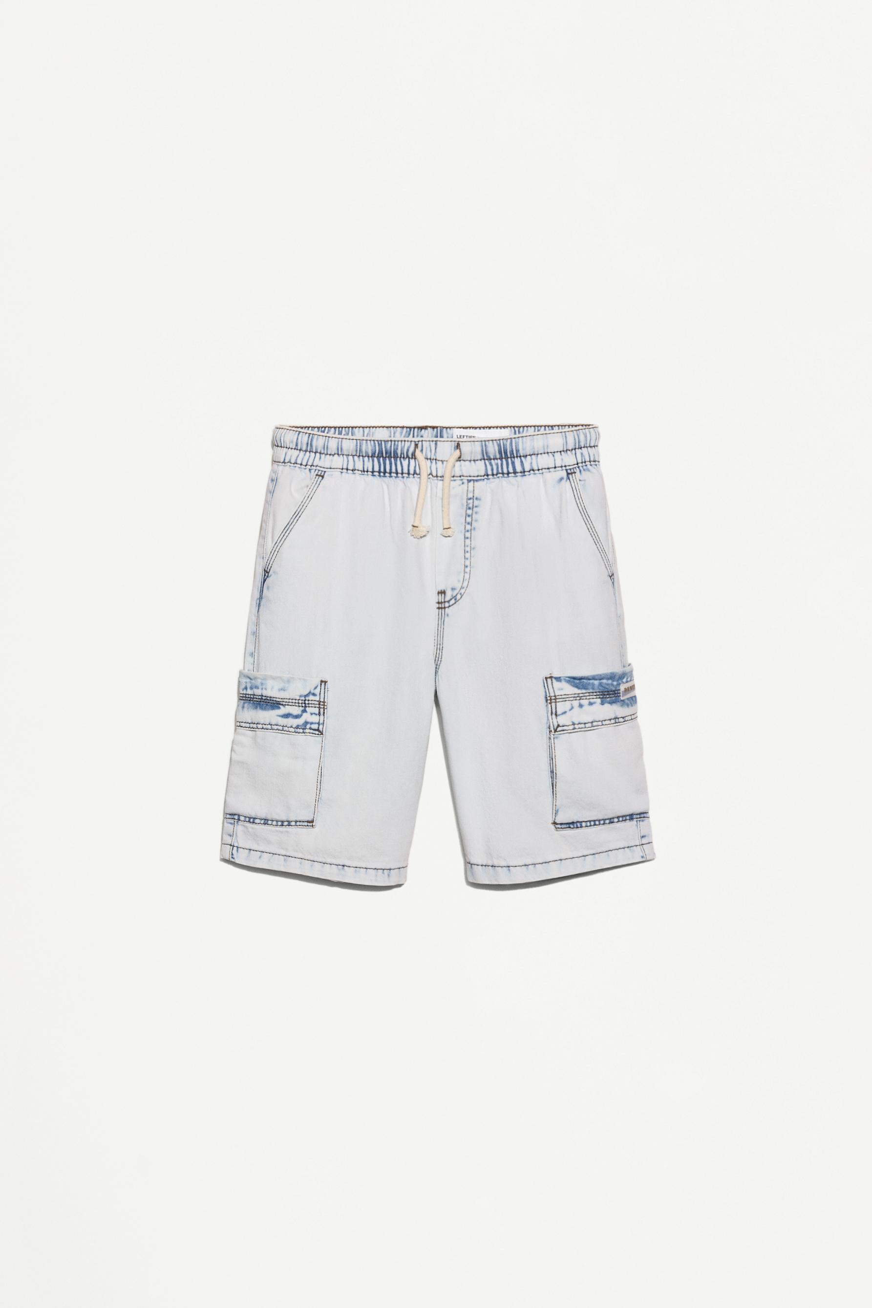 Bermuda denim jogger