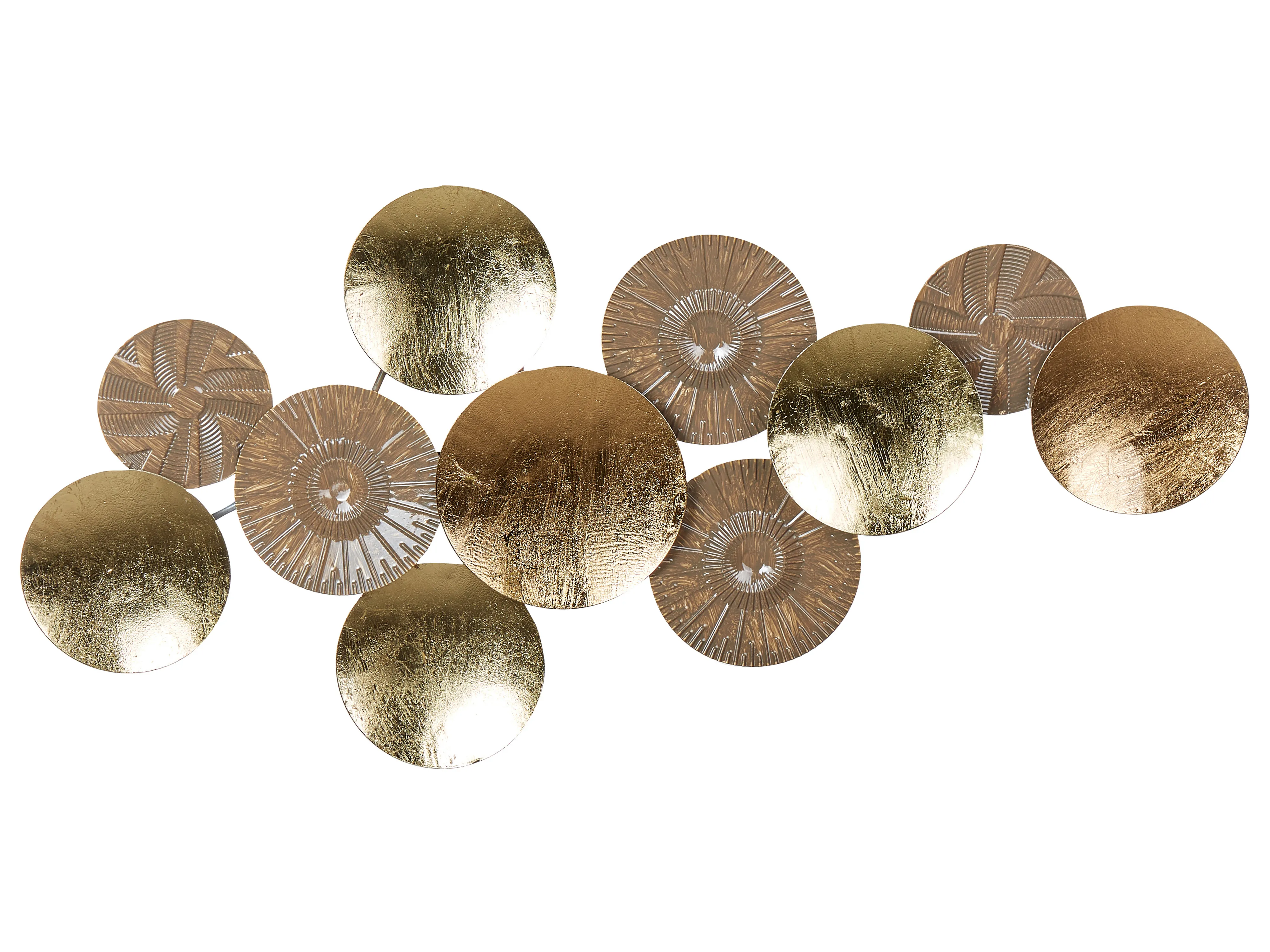 Wall Decor THALLIUM Metal 45 cm Gold