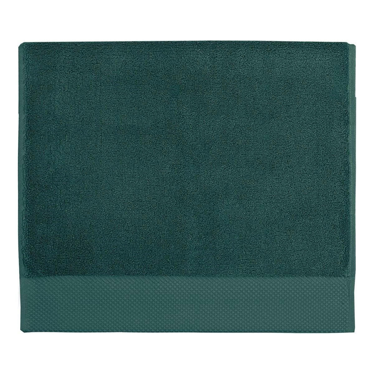 SENSOFT - 3 grandes serviettes d'invité zéro twist 560g petrol 40x60 cm