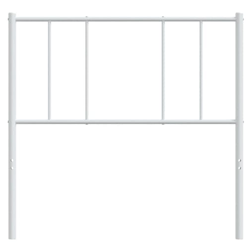 NNEVL Metal Headboard White 107 cm