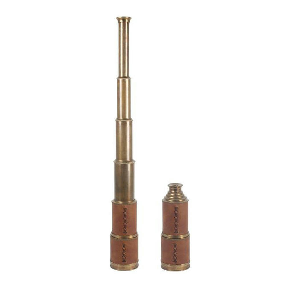 LAITON - Télescope décoratif en laiton