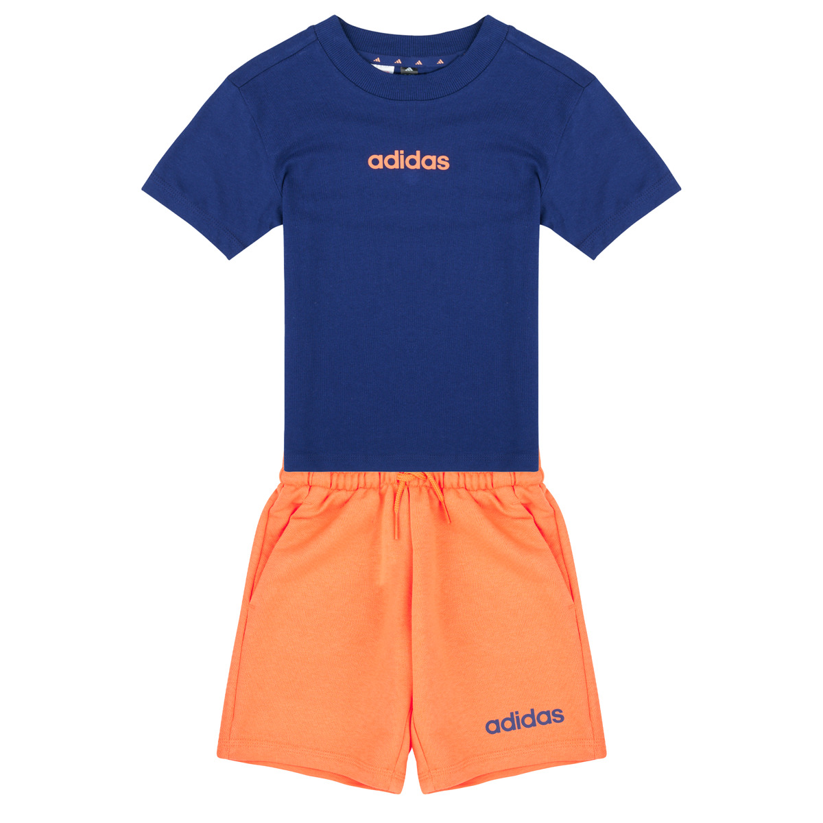 adidas - Essentials T-Shirt Kids - Marine / Orange