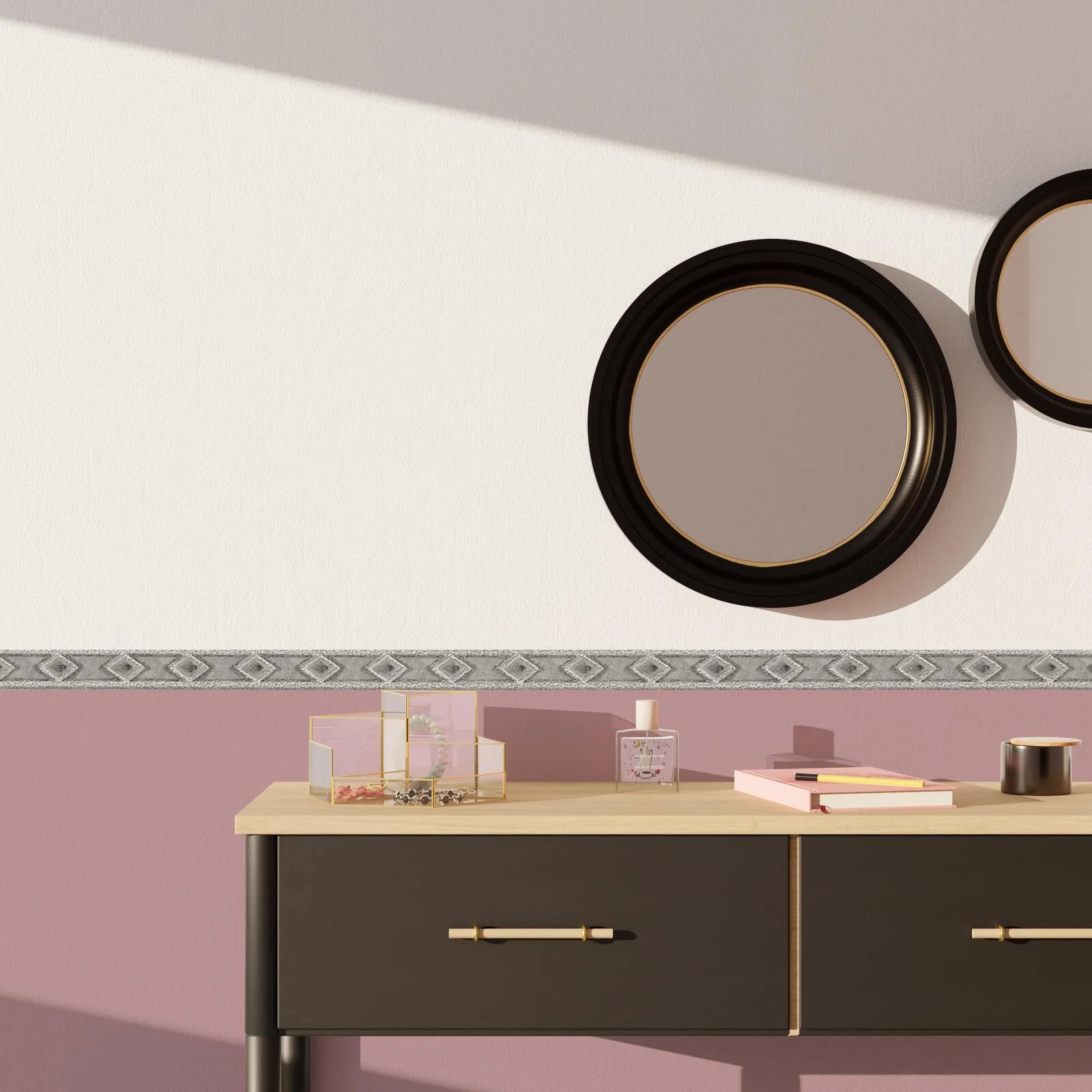Galon vinyle DIAMANTINE coloris argent