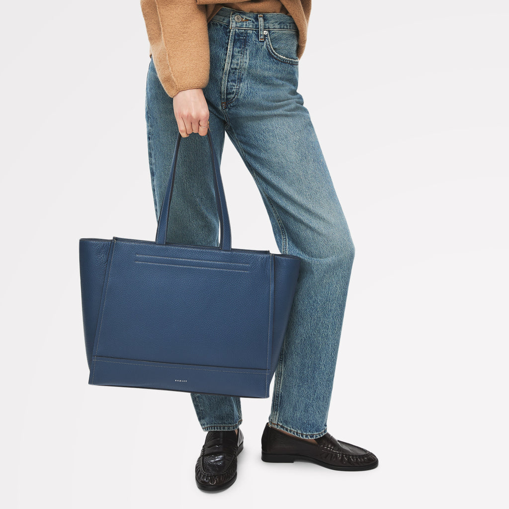 Oak Street - Medium Ziptop Tote