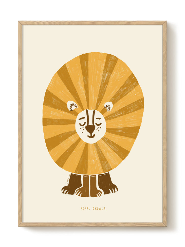 Anouk - Roar, Growl! - PSTR studio Kunst Poster