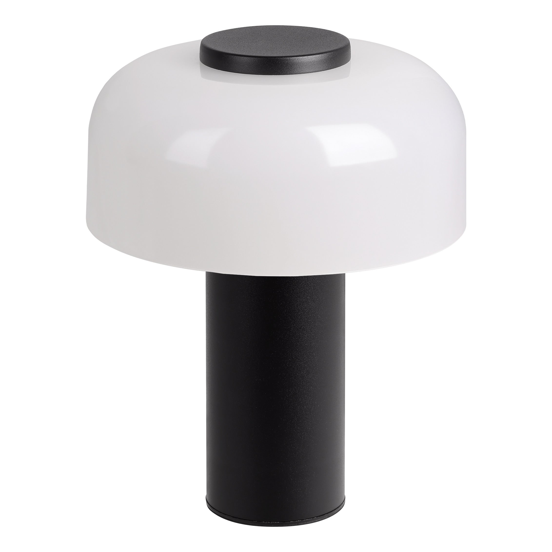 EGLO tafellamp Ponente - draadloos - led - 20 cm - zwart/wit