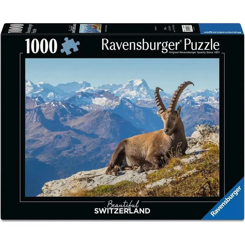Puzzle Steinbock im Toggenburg
