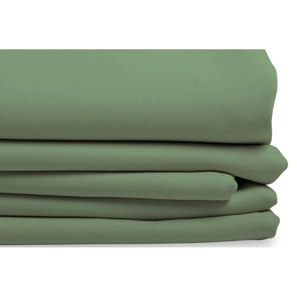 - Rideau occultant vert 140 x 260