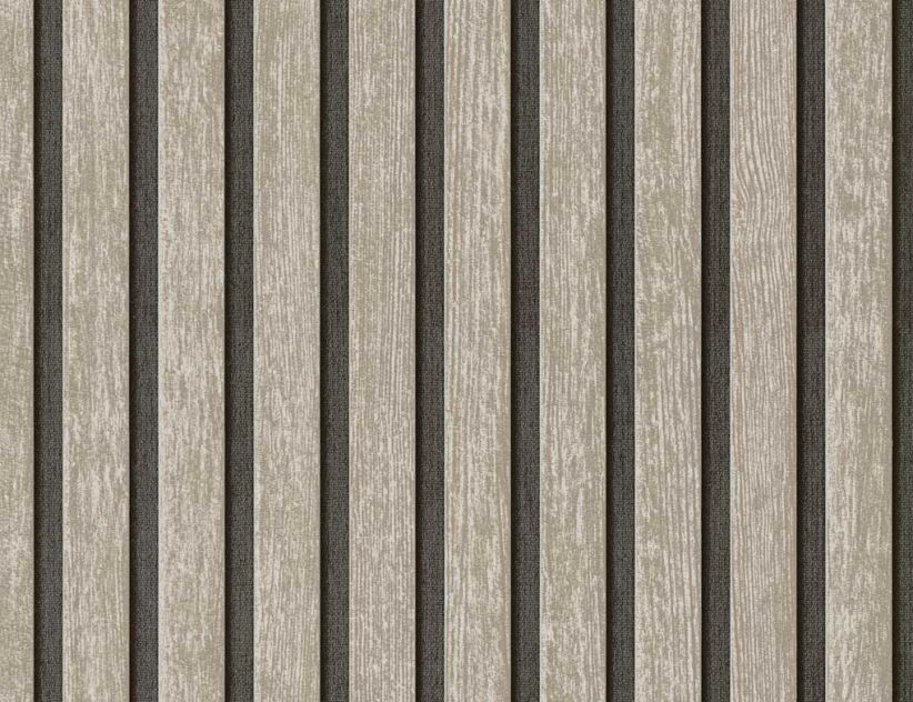 Vliestapete Holz Grau Schwarz