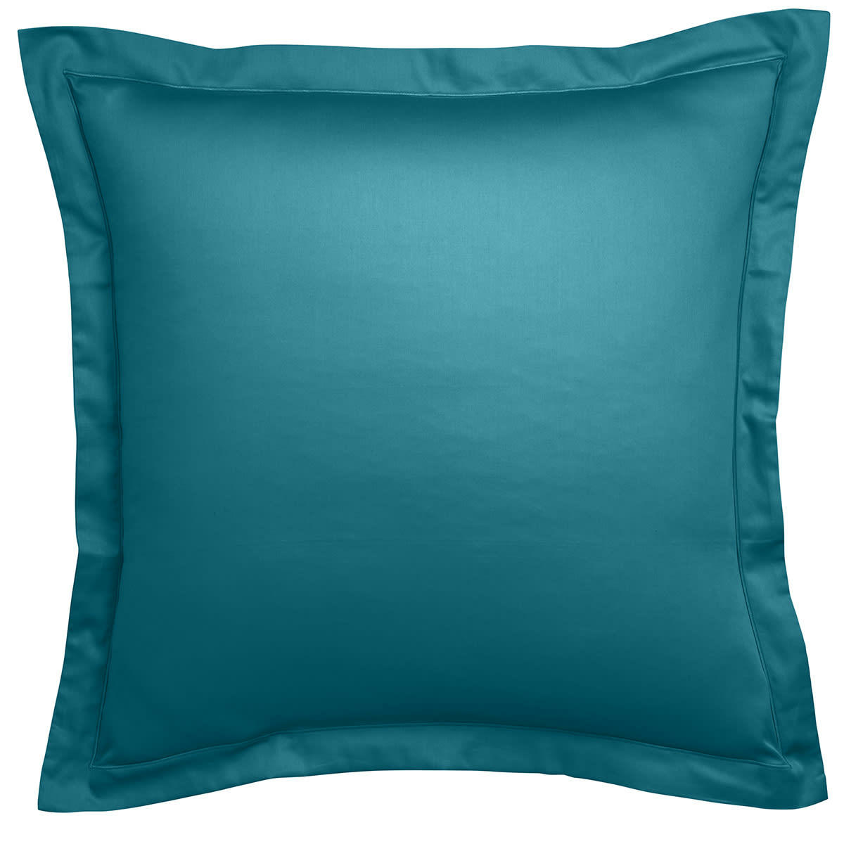 PARTITION - Taie d'oreiller   Satin de coton Coloris Canard 65x65 cm - DODO