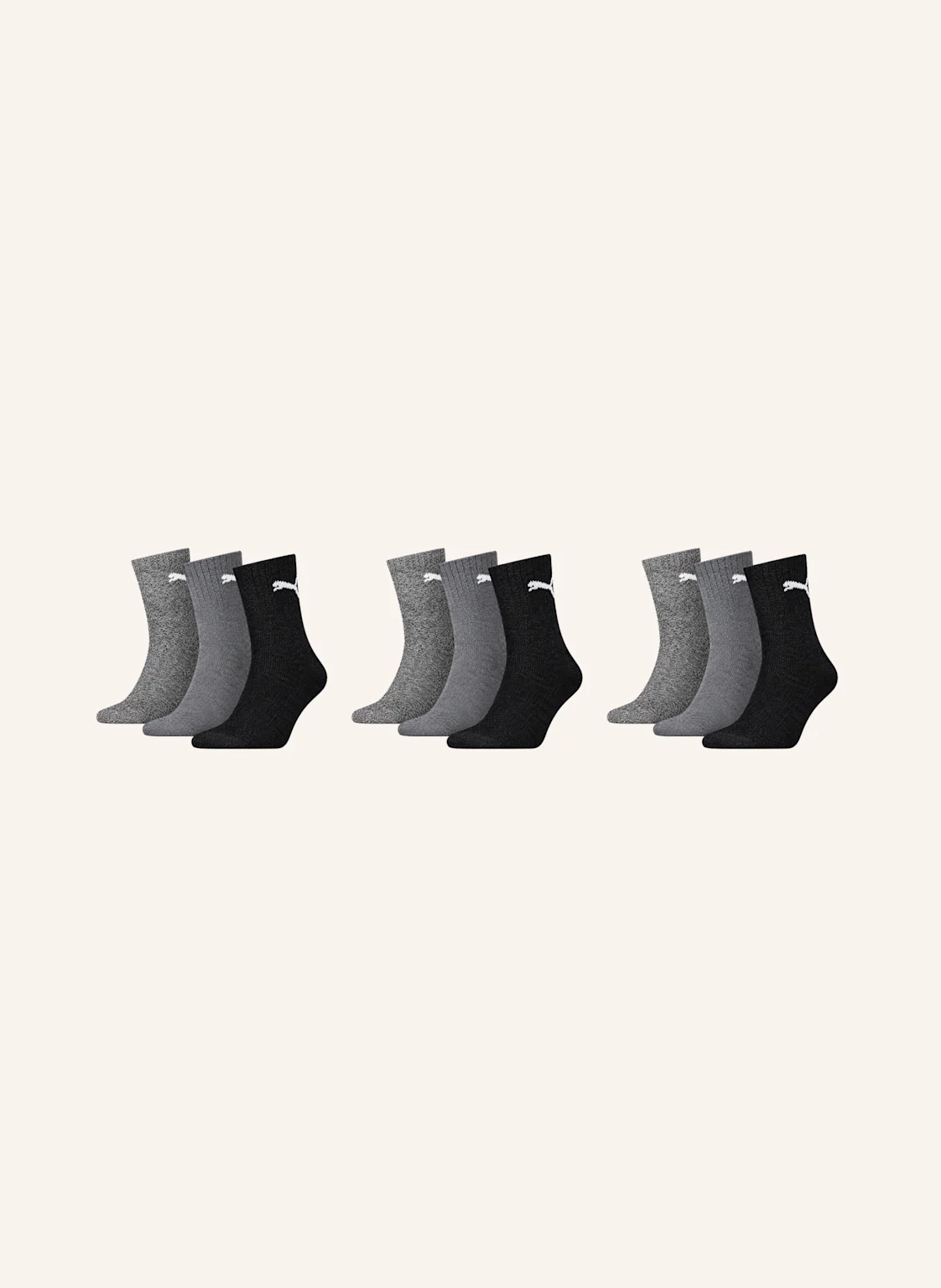 PUMA Sportsocken SHORT CREW 9-PACK