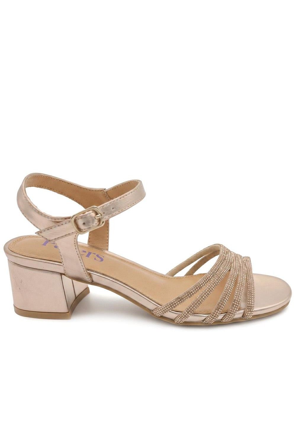Pavers Diamante Smart Strappy Sandals
