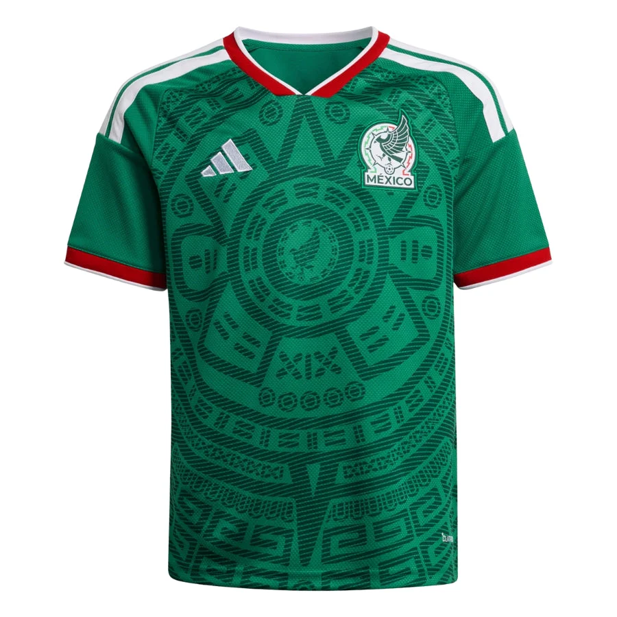 Kids Kit Mexico Home Fan Jersey Shirt 2026 World Cup