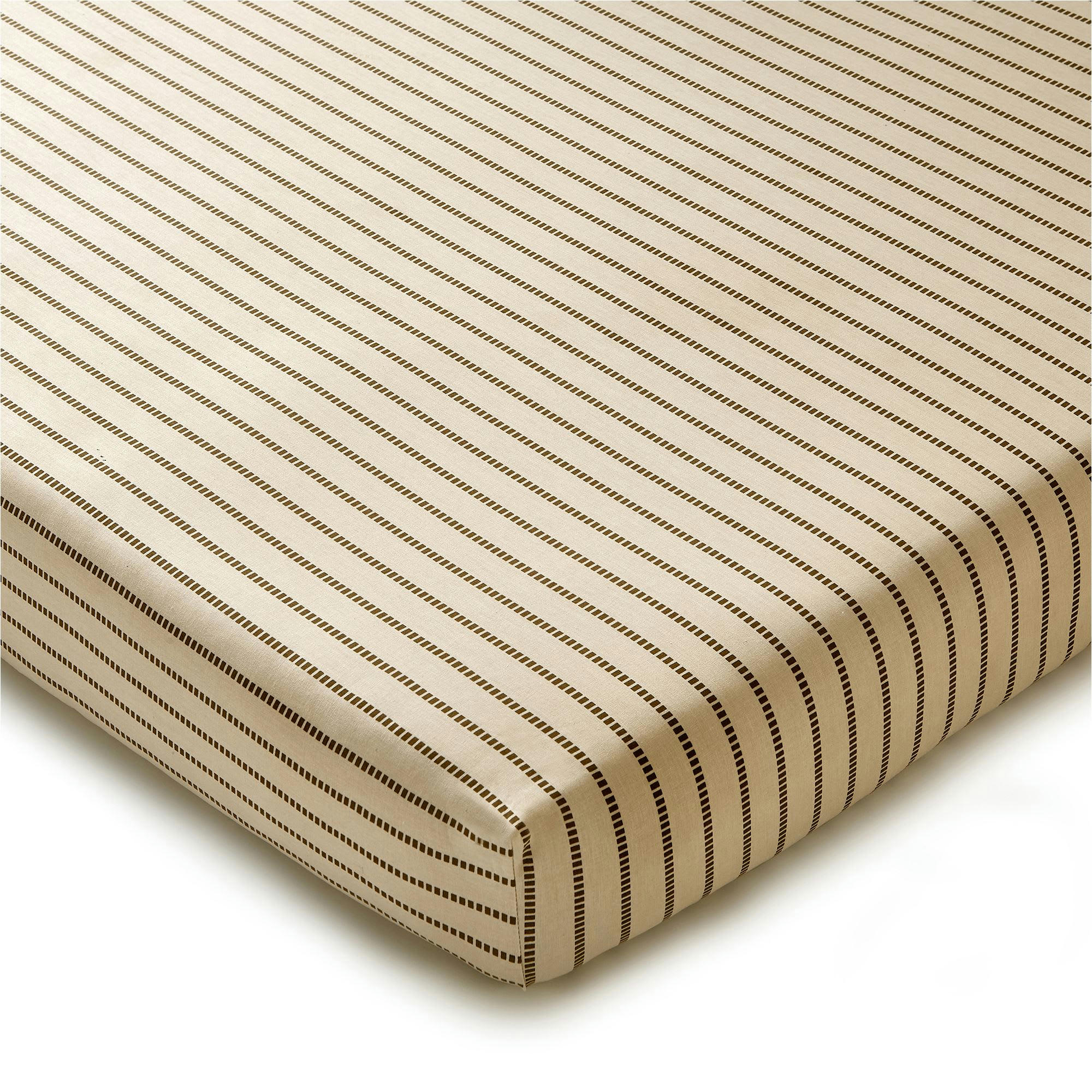 BAXLEY - Drap-housse 140x190x28 beige en coton