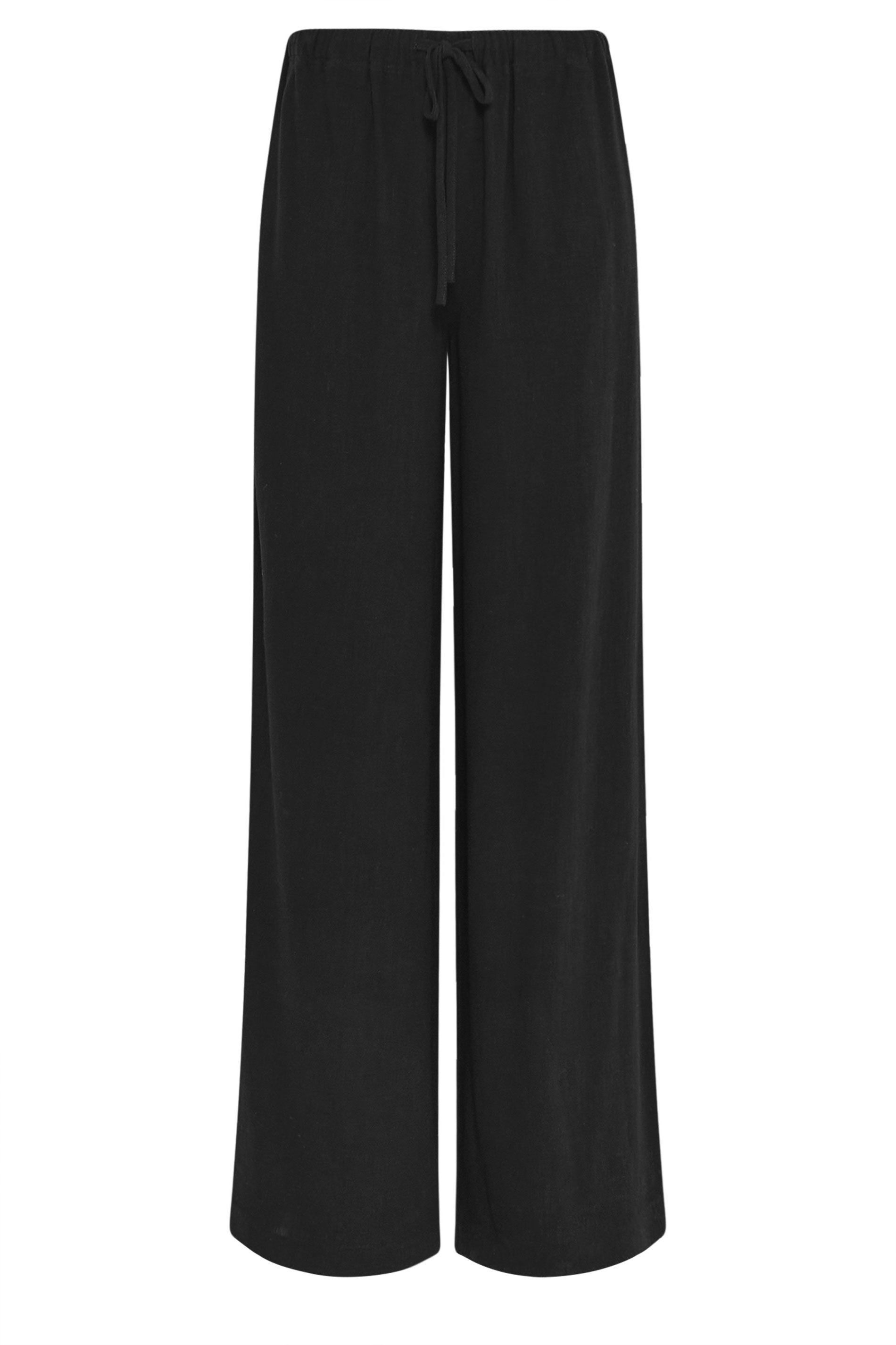 Long Tall Sally Tall Wide Leg Linen Trousers