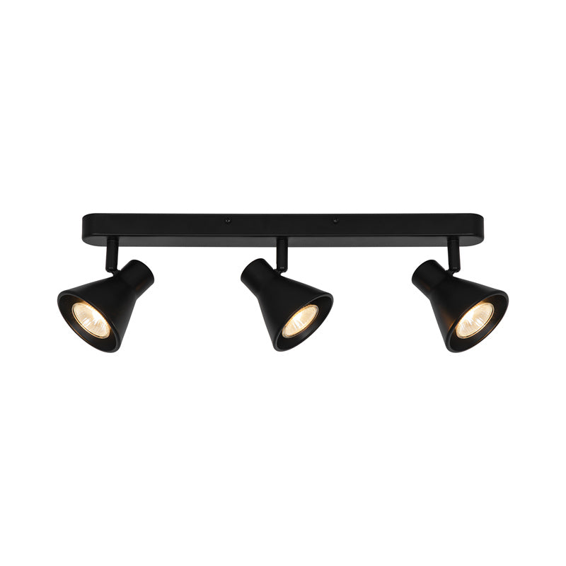 Nordlux Eik Spotlamp - 3-lichts GU10 - Zwart