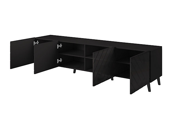 Chloe - meuble TV - 4 portes - 200 cm - Best Mobilier