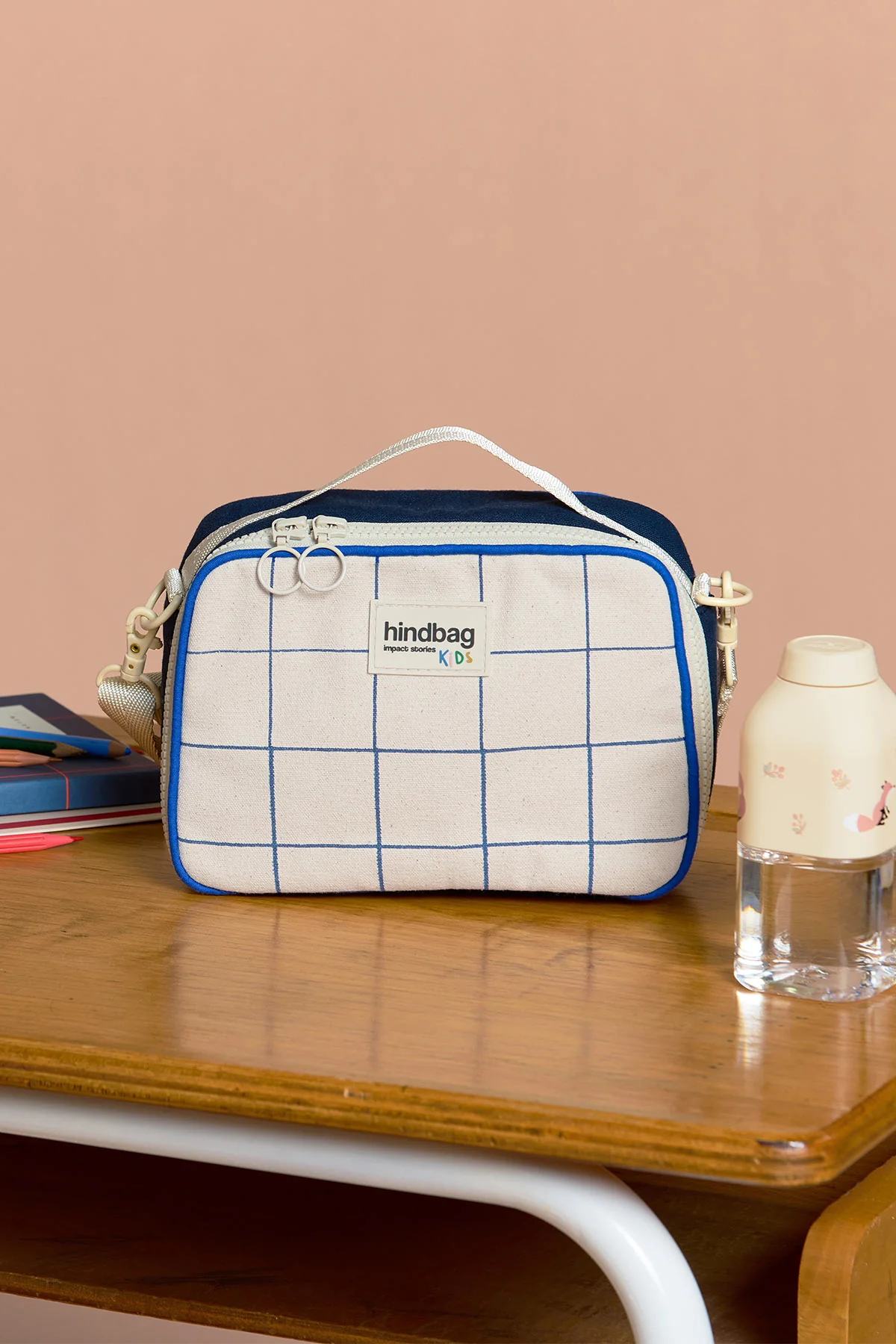 Lunchbag enfant Elsa Tricolore Carreaux