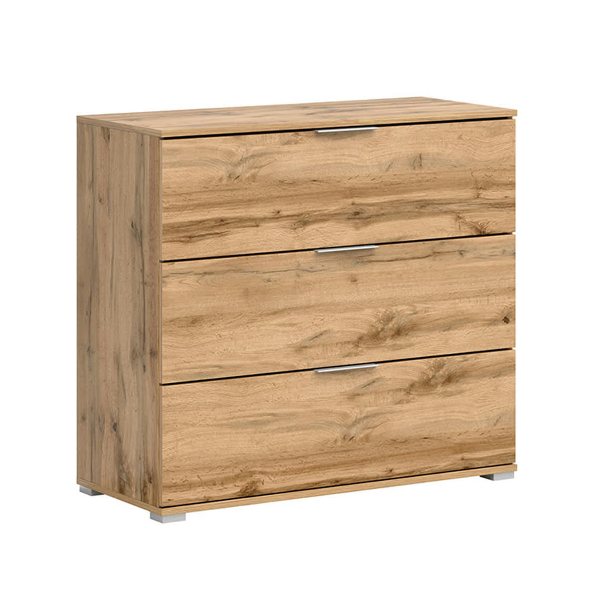 - Commode 3 tiroirs blanc