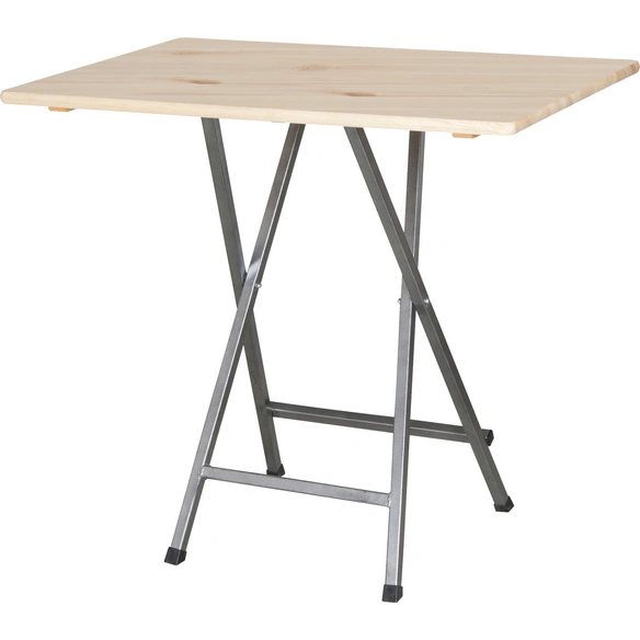 Stehtisch, mit Kiefernholz-Tischplatte, BxTxH: 120 x 80 x 118 cm