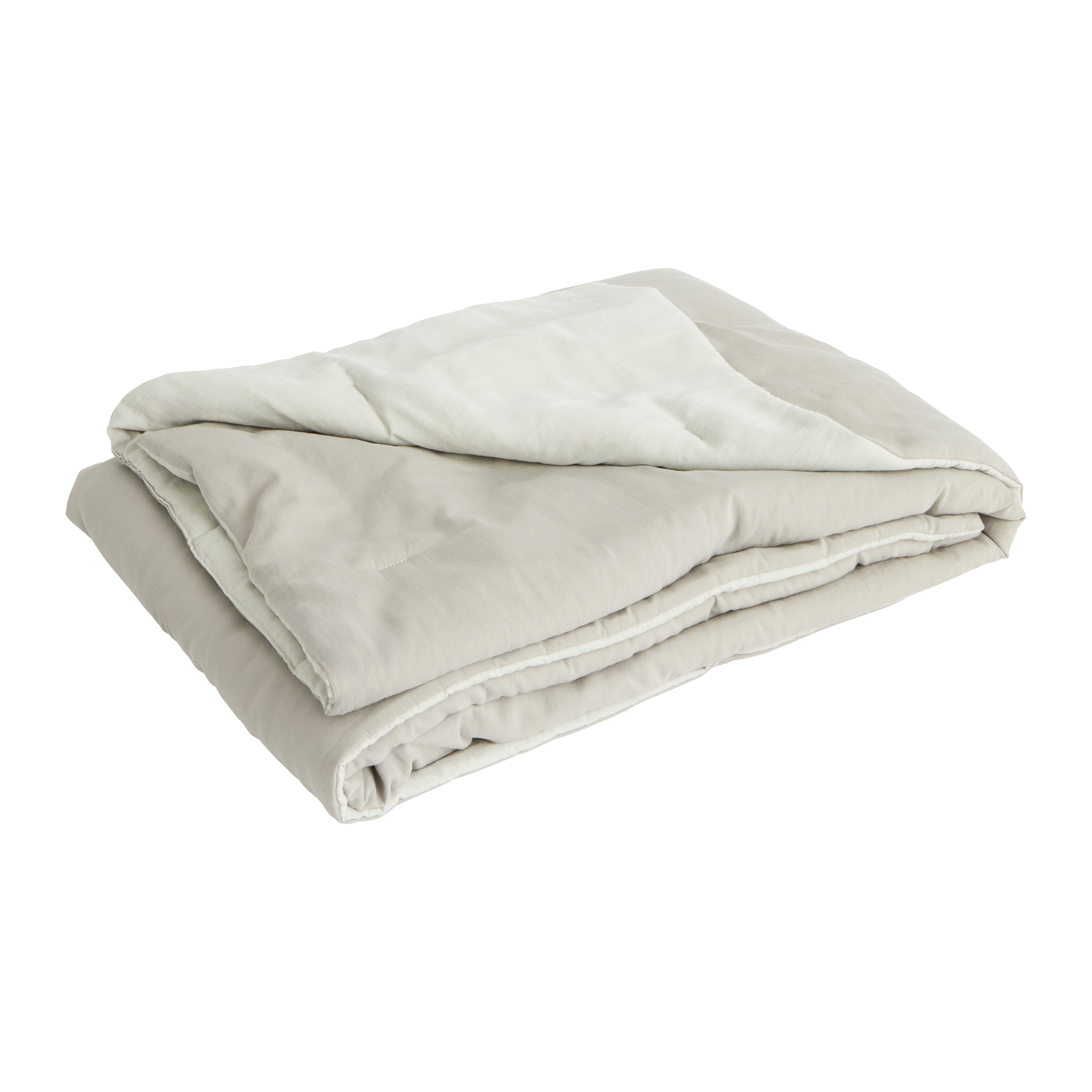 HAY Air Quilt Plaid 140 x 200 cm - Soft Grey