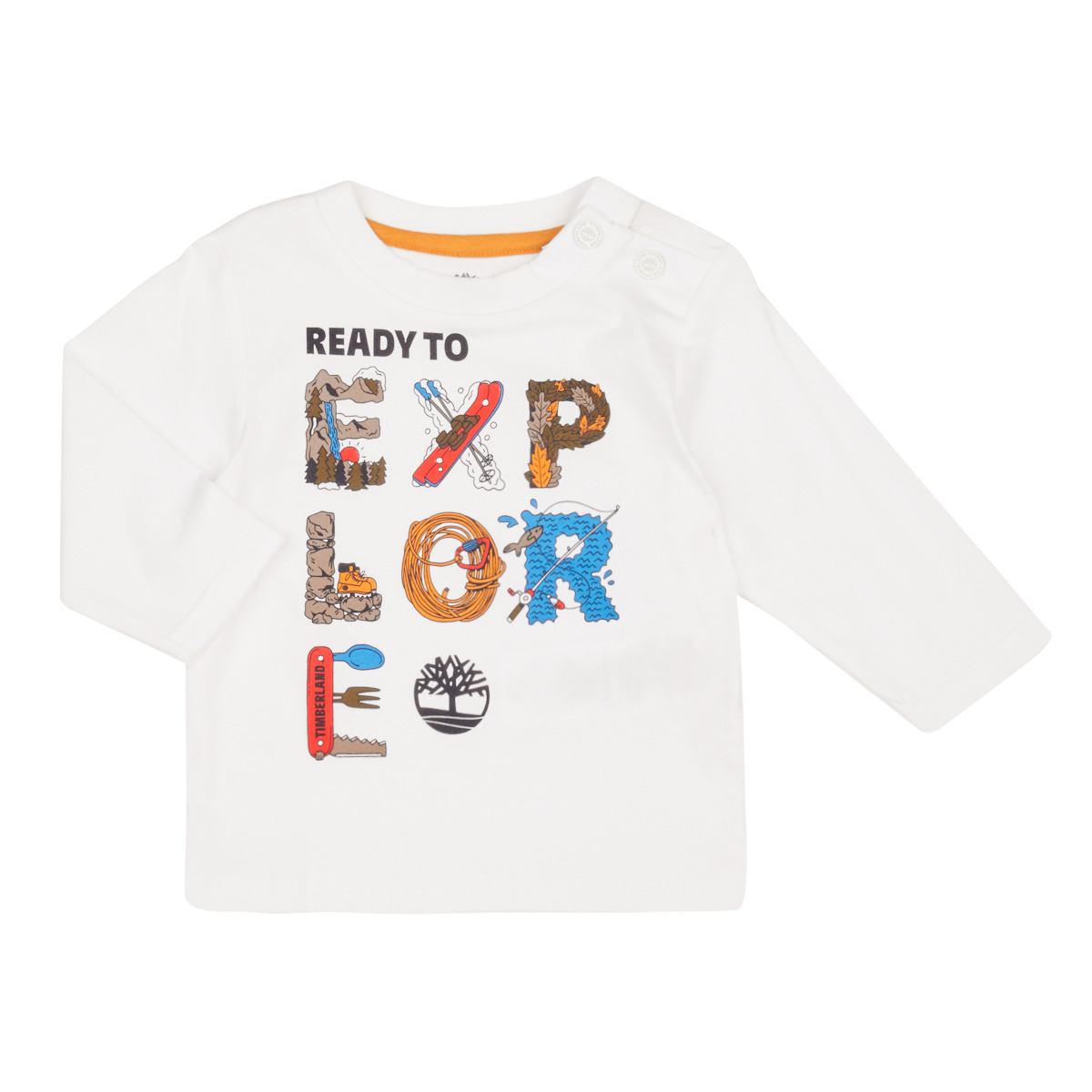 Timberland - TEE-SHIRT MANCHES LONGUES T60250 - White