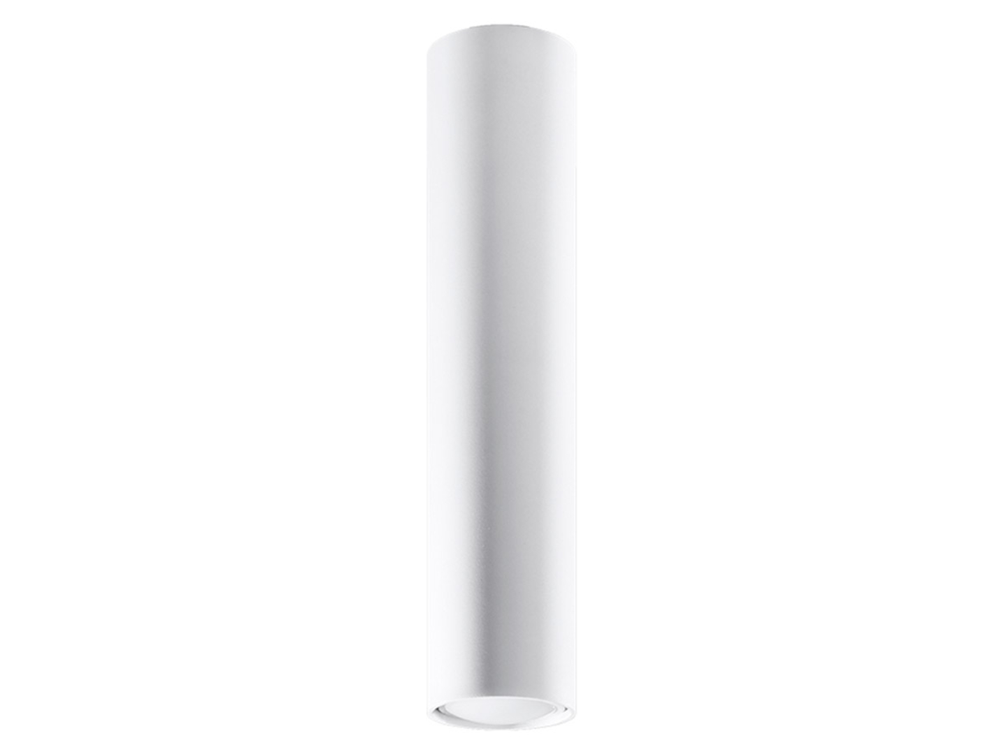 Lampa natynkowa Lagos 40 cm stalowa biała