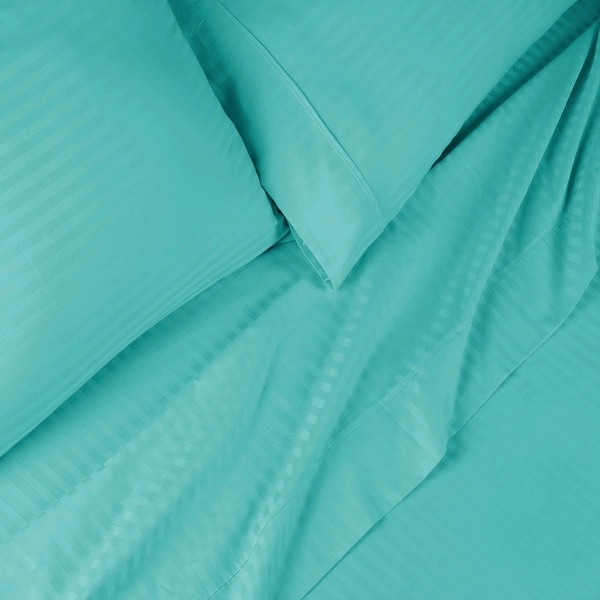 Egyptian Cotton 600TC Striped Deep Pocket Sheet Set by Superior