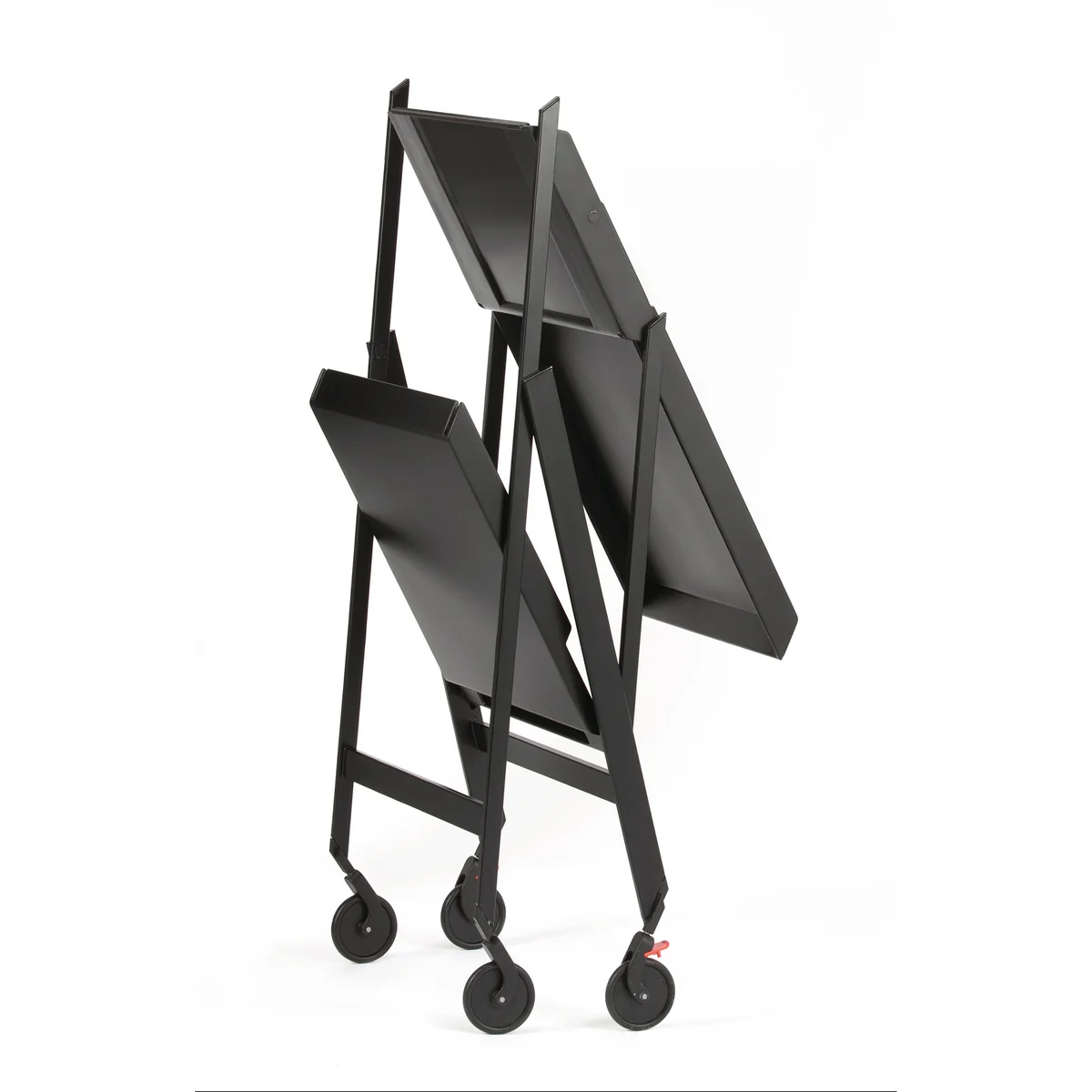 Alessi - Plico Servierwagen, schwarz