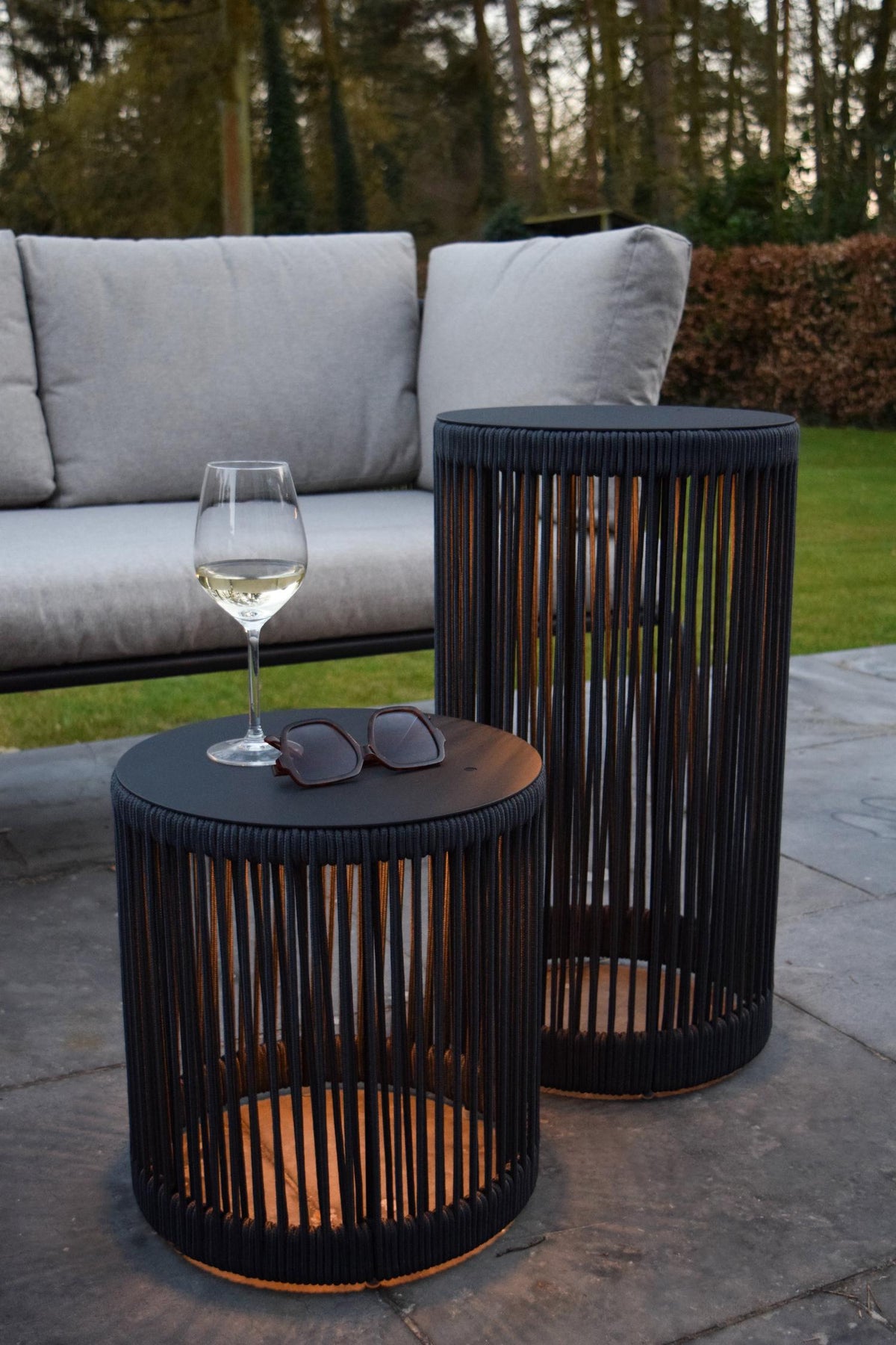 Lucide vloerlamp PINGI - Geïntegreerde LED - Zwart