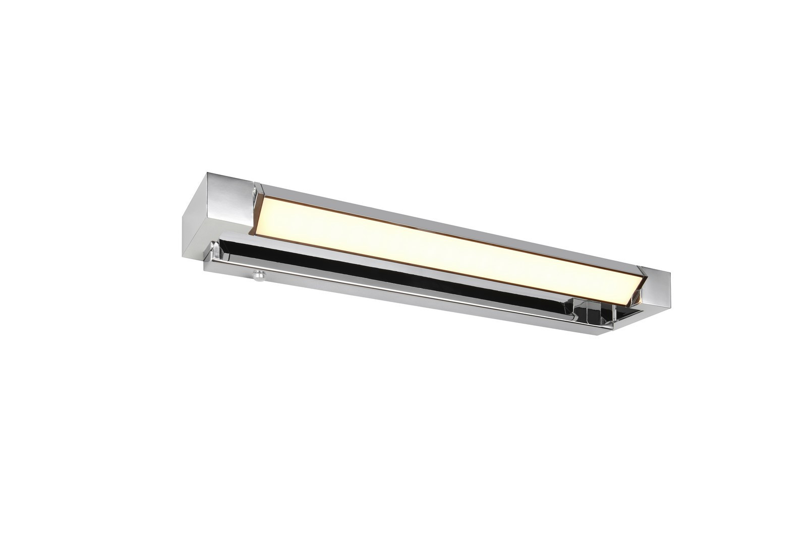 Kinkiet FABRIZIOsrebrny LED 1x9W 1000lm wym:6x50x11cm IP44 Trio