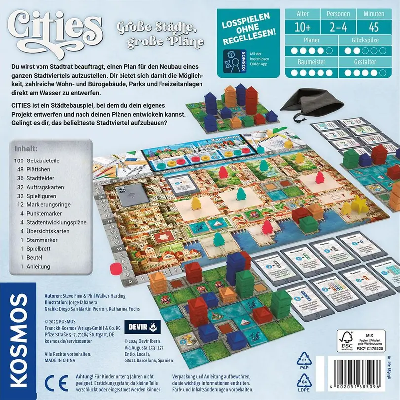 Familienspiel Cities