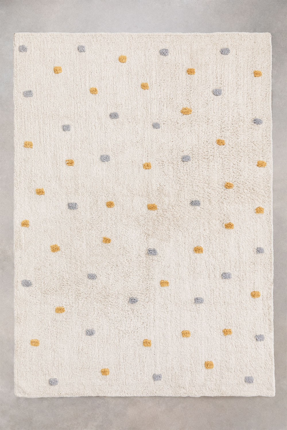 Dywan bawełniany w kropki Tepto 120x170 cm