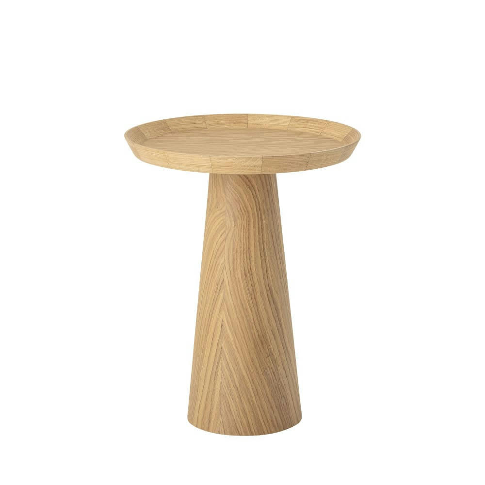 LUANA - Table basse ronde en bois D44cm