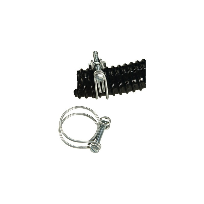 Collier de serrage en acier inoxydable pour tuyau souple Ø 20 - 23 mm UBBINK
