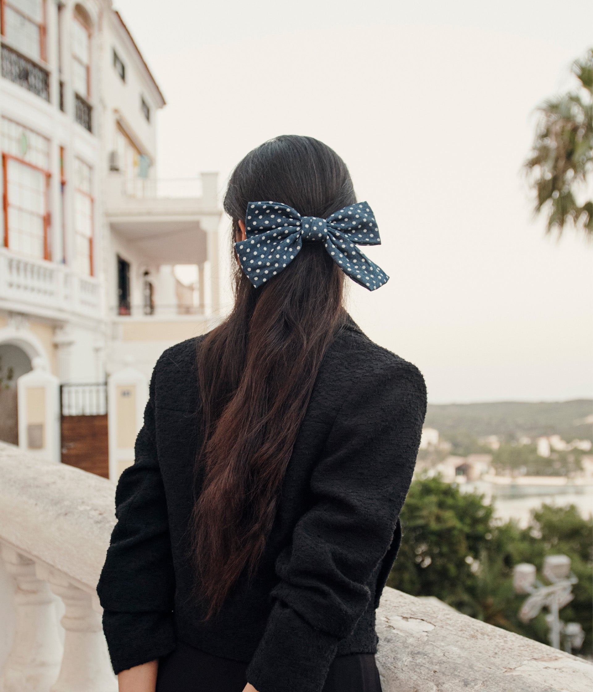 Barrette Gillie bleu