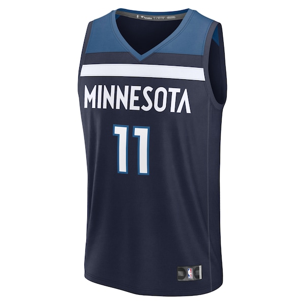 Naz Reid Minnesota Timberwolves  Youth Fast Break Replica Player Jersey - Icon Edition - Navy