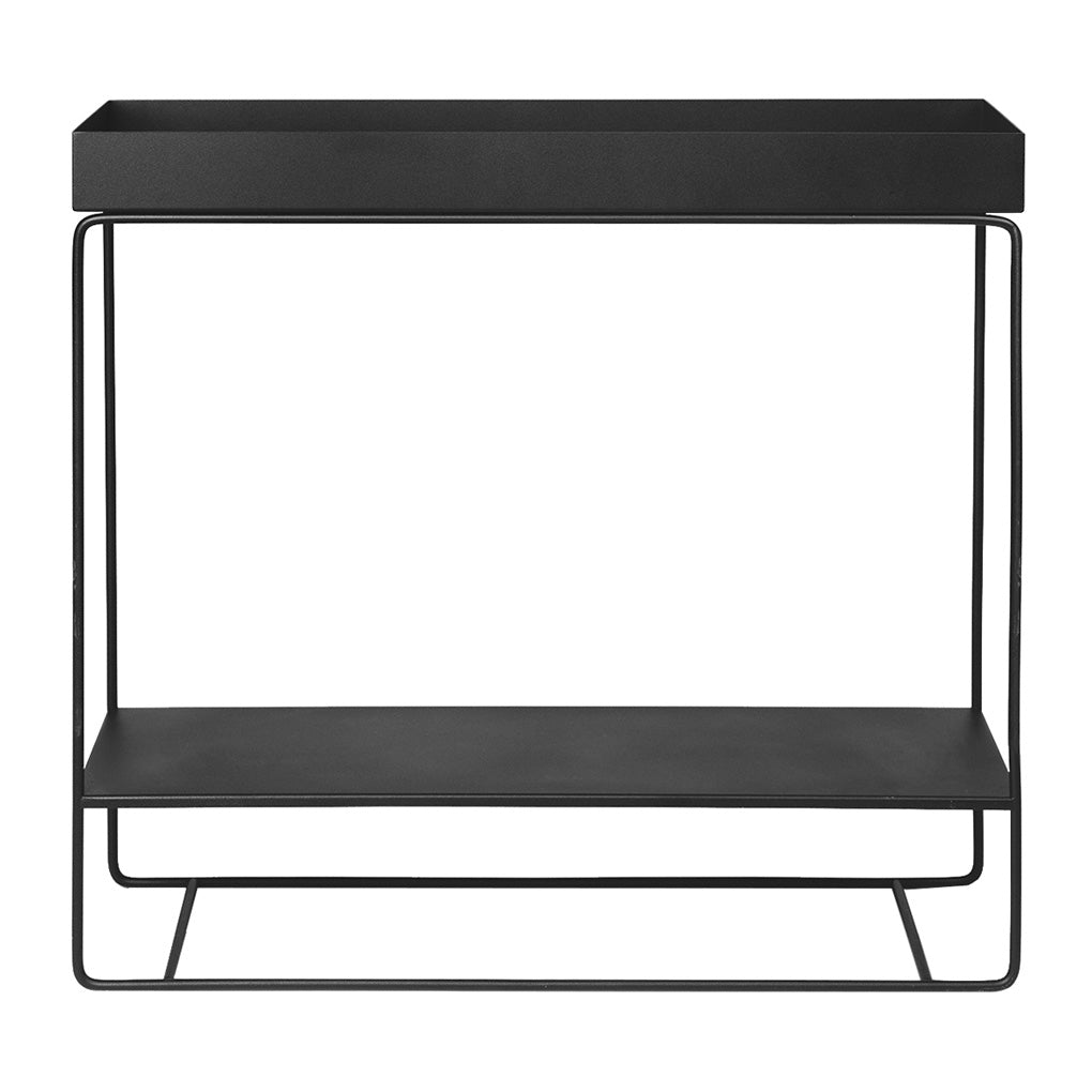 Ferm Living Plant Box Two-Tier Plantentafel Zwart