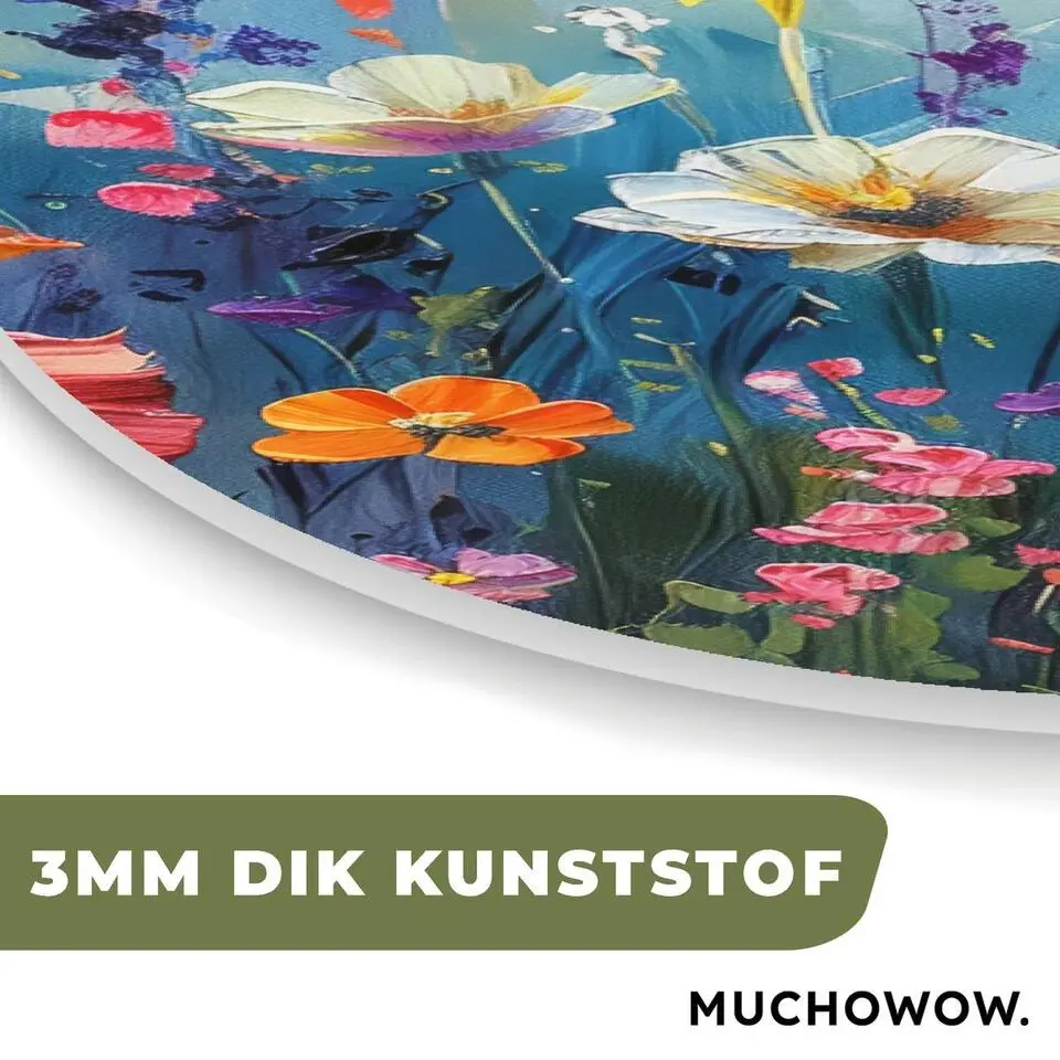 MuchoWow Wand decoratie 40x60cm Bloemen Natuur Waterverf