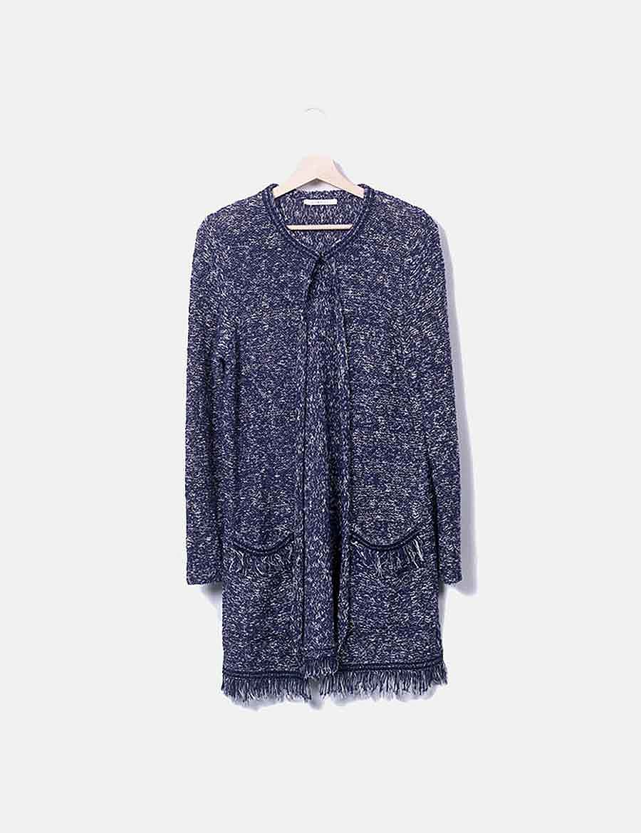 Camaïeu Cardigan blue dot