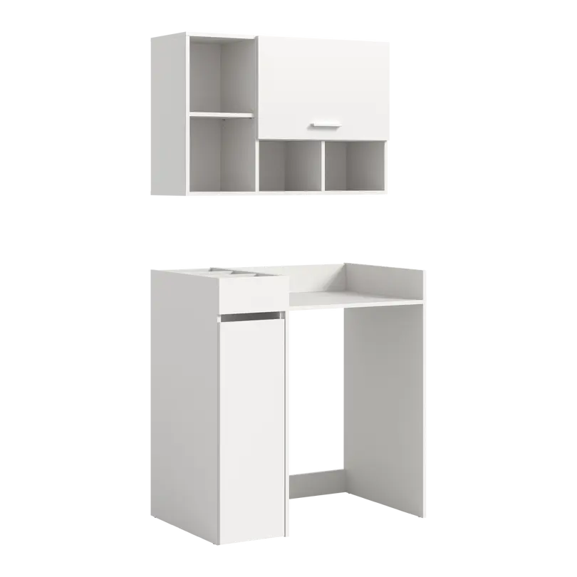 Waschmaschinenschrank 3-teilig Free