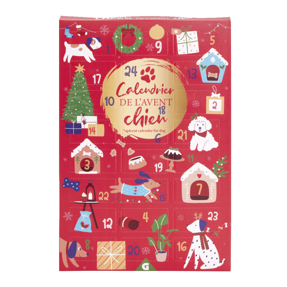 Calendrier de l'avent pour chien