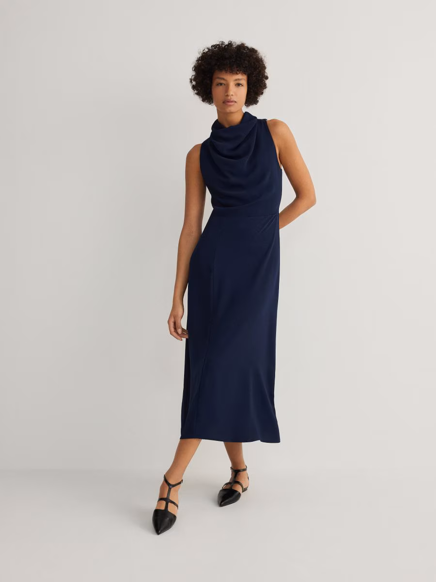 Midi Halter Dress