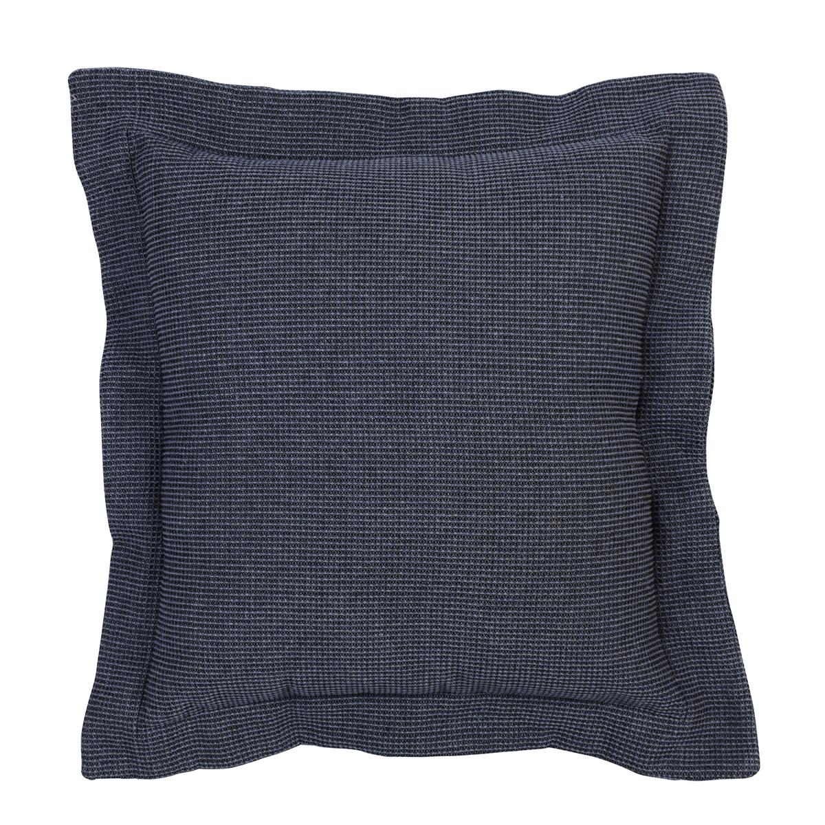 KAAT Amsterdam decoratiekussen Emil - 45x45 cm - blauw