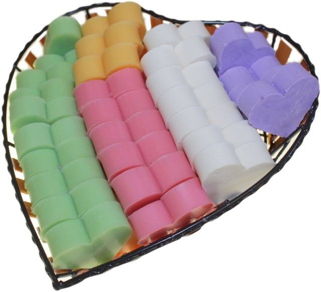 KDMD Heart Guest Soap - Lotus Flower - (Set of 10)