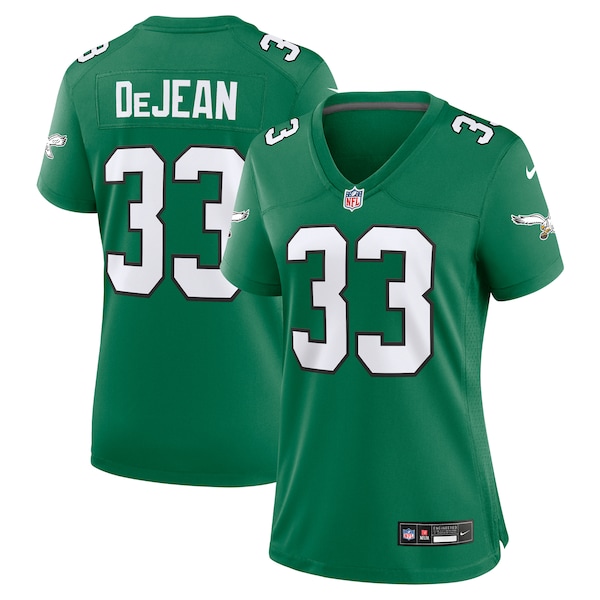 Cooper DeJean Philadelphia Eagles Nike Women's Alternate Game Jersey -  Kelly Green/Green