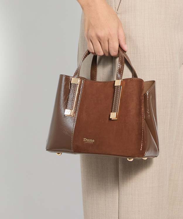 Dinkydorry P Brown - Textured Tote Bag