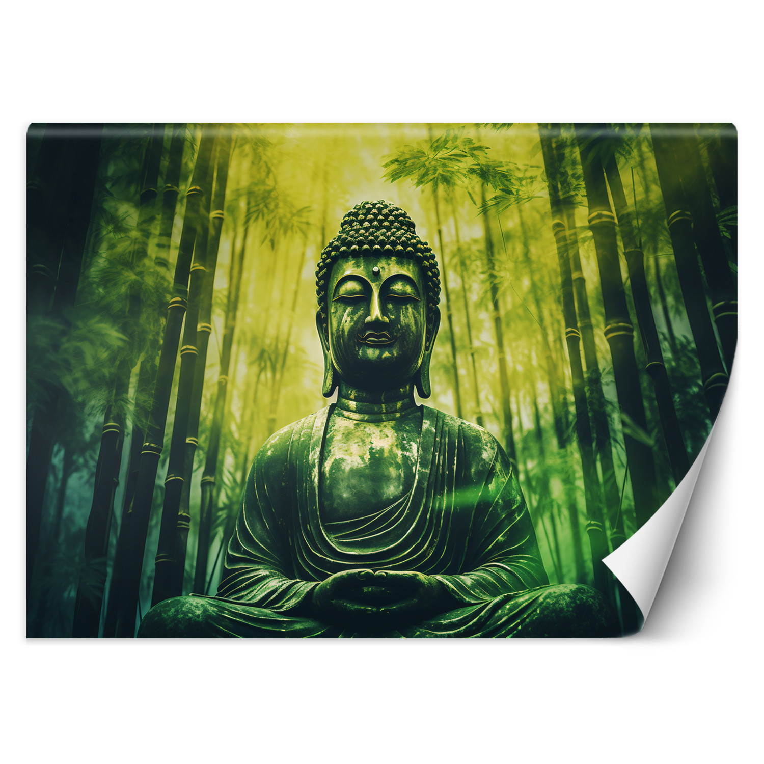 Feeby Fototapeta, Budda i bambusy zen 150x105