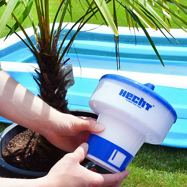 Hecht 060702 Doseur de chlore Distrbuteur diffuseur pour piscine