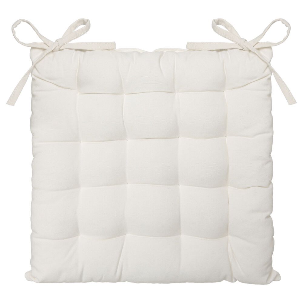 Coxim cru em algodão 38x38cm